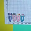 Parche de Gota de Agua Recortado de Sanrio con Purpurina de Dibujos Animados Accesorios Acrílicos Tocado DIY Funda para Teléfono Móvil Accesorios para Zapatos con Agujero