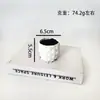 Vaso de plástico simples em formato de abacaxi com listras criativas, ornamento de bonsai artificial, decoração de arranjo de flores DIY feito à mão, planta em vaso aveludada