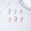Joyería de Dibujos Animados de Conejo Estéreo Linda Joyería para Uñas Diamante de Resina Pegamento en Crema Material para Manualidades para Funda de Teléfono Móvil Accesorios de Ensamblaje para Uñas