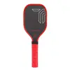 Raquete de Pickleball de Fibra de Carbono Fosca para Sobremesa Raquete de Rebatedor Mini Fosca para Competição Anti-Queda e Durável Alta Resistência e Durável