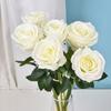 Flor artificial flor rosa flor de seda decoración de boda adornos florales flor artificial flor falsa bola de olas fabricantes mayoreo