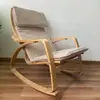 Sillón balancín nórdico sofá perezoso silla de balcón silla de ocio sillón reclinable para mujer embarazada sillón de casa para adulto simple