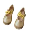 Zapatos de Princesa para Niñas 2026 Modelo Nuevo de Primavera Zapatos Mary Jane con Lazo de Cuero para Niños Zapatos Individuales para Niñas Pequeñas Comercio Exterior al por Mayor