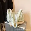 Bolso Nuevo Elegante de Gran Capacidad con Textura Suave, Bolso Cruzado de Hombro Plegado tipo Nube Esponjosa Casual para Viajes y Uso Diario