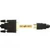 Cable HDMI a DVI 24+1 Cable de Conversión Bidireccional para Conexión de Computadora y Monitor de TV Cable de Alta Definición DVI a HDMI