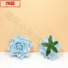 Cabezas de Flores de Rosa Artificiales (Ángulo Rosa) Ventas Directas de Fábrica Flores de Boda Diseño de Escena Exterior para Bodas Arco de Pared de Flores