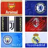 Real Madrid Chelsea Atlético de Madrid Inter de Milão AC Milan Brasil França Seleção de Futebol Bandeira Pendurada Tema do Local Decoração de Bar Bandeira