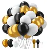 Set de Globos con Lentejuelas de 10 Pulgadas 40 Piezas Decoración de Fiesta de Cumpleaños Arreglo Festivo Globos de Látex