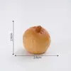 Micro paisagem criativa simulação pitaya maçã de cera fruta grande comida brincar decoração diy acessórios de saco surpresa pequenos enfeites