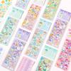 Mensaje Arcoíris Dulce Goka Diario pegatinas niña fresco brillante Goka diy burbuja pegatinas decorativas 6