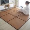 Tapete dobrável estilo japonês, sala de estar, quarto, cabeceira, varanda, tapete de tatame, tapete de vime, tapete de céu de verão