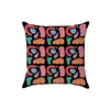Funda de almohada, diseño festivo y alegre, adecuada para sofás de sala de estar, cabeceros de cama y como cubierta antipolvo; relleno de almohada no incluido