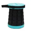 Taburete plegable para uso en exteriores, portátil para viajar, tren, pesca, hacer fila; taburete telescópico ajustable, asiento plegable popular