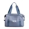 Bolsa de Viagem Fashion de Grande Capacidade, Bolsa de Separação Úmido e Seco, Bolsa de Fitness Esportivo, Bolsa de Viagem Retrátil Expansível, Bolsa de Bagagem