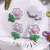 Acessórios de Tulipa Média em Resina Chaveiro DIY Ímã de Geladeira Fivela de Sapato Enfeites para Bolsa Caixa de Armazenamento Adesivos Decorativos