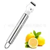 Gadget de Cocina de Acero Inoxidable Pelador Pelador de Limón Naranja Rallador Herramienta de Barra Rallador de Limón