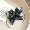 Pinza para el Cabello para Mujer 2026 Modelo Nuevo Gama Alta Exquisita Pinza de Garra con Lazo de Cuadros Estilo Francés Pinza para Coleta Completamente Recogida en la Parte Trasera de la Cabeza