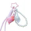 Pingente Criativo de Concha com Vida Marinha em Acrílico para Mochilas de Meninas, Cordões de Celular, Chaveiros, Pequenos Presentes