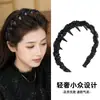 Estilo Luxo Leve Pequena Fragrância Headband Artesanal com Contas Estilo Princesa de Paris Tendência Headband Versátil Acessório de Cabelo
