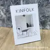 Vento suave virando páginas livro real adereço de moda livro casa criativo sala de estar quarto modelo decoração livro Série Ins Biblioteca Limpa