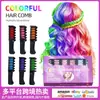 Peine para Teñir el Cabello Transfronterizo Peine Desechable para el Cabello Herramienta para Teñir el Cabello Pluma para Teñir el Cabello Peine para el Cabello Palo de Teñido de Cabello Colorido Venta al por Mayor