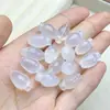 Colgante de capullo de ágata natural finamente elaborado, pequeño accesorio de flor de magnolia de jade estilo antiguo, accesorio de bricolaje hecho a mano, suministro para transmisiones en vivo