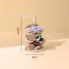 Rack Criativo de Madeira Maciça para Armazenamento de Corda de Cabeça, Anel de Cabelo, Corda de Cabelo, Rack de Flor de Cabeça, Props para Exibição de Pulseira de Cabeça