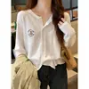 Ropa exterior con temática de osos, suéter de manga larga, cárdigan para mujer, nuevo abrigo de punto fino de otoño e invierno, superventas 2026
