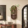 Pintura Decorativa de Planta Verde Hidropônica Feng Shui Usada Toque de Alto Padrão Pintura de Parede para Fundo de TV Novo Estilo 2026 Sala de Estar Sala de Jantar Pendurado na Parede
