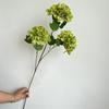 3 hortensias artificiales para decoración de bodas, para el techo del salón ceremonial, en un jarrón de flores.