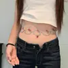 Corrente de Cintura de Metal Gatinho Brilhante com Diamantes Falsos, Doce e Exquisite, Combina com Saia, Cinto Y2K de Alta Qualidade e Único para Mulheres