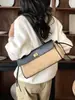 Bolso tipo baguette acolchado vintage estilo Chanel, patchwork de PU mate, nuevo otoño/invierno 2026, bolso de mano/hombro casual versátil
