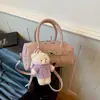 Shuai Mijia 2026 Nova Bolsa Boston de Grande Capacidade para o Dia a Dia, Bolsa de Ombro Transversal, Bolsa de Mão Casual Fashion Bolsa Almofada