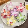 Nuevo Clip de Flor de Plumeria Colorido para Mujer, Súper Clip de Flor de Hada, Elegante Pinza de Tiburón, Accesorios para el Cabello para la Parte Trasera de la Cabeza