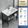 Lavabo Integrado de Cerámica de Alta Temperatura Lavabo para Ropa con Tabla de Lavar Lavabo para Balcón Baño Lavabo Lavabo Sobre Encimera