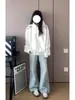 Sudadera con capucha para primavera y otoño para hombre y mujer, bordada, deportiva, para adolescentes, adecuada para primavera, otoño e invierno, estilo americano, genial y holgada, retro, moderna, versión coreana
