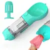 Dispensador de Agua para Mascotas de 300ML con Caja para Bolsas de Basura y Pala Botella de Agua para Perros a Prueba de Fugas