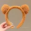 Nuevas diademas de dibujos animados para mujer, diseñadas para lavarse la cara, populares para usar con mascarillas faciales, de ala ancha, sencillas, elegantes y de alta calidad, accesorios para el cabello