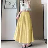 Pantalones Falda Yamamoto para Mujer Verano 2026 Cintura Alta Adelgazantes Falda Línea A con Caída Estilo Japonés Relajados Sueltos Pantalones de Pierna Ancha