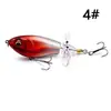 Isca para Arremesso de Longa Distância, Adequada para Pesca de Superfície, Universal para Lucio, Robalo, com Duas Caudas Duplas e Hélice para Pesca Flutuante