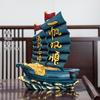 Modelo de vela criativa Vela suave Decoração para sala de estar em casa Ornamentos Armário de vinho Entrada Estante para livros Suporte para vinho de mesa