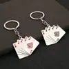Fabricante de Chaveiro Pingente Decorativo de Cartas de Baralho Acrílico Plano Personalizado Transfronteiriço