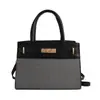 Bolso de Mano para Mujer Estilo Nuevo 2025 con Bloques de Color, Textura de Alta Calidad a la Moda, Bolso Pequeño Cuadrado Transversal de un Solo Hombro para Viaje