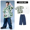 Ropa de Moda Hip-Hop para Niños Traje de Chaleco Roto para Niños hiphop Infantil Tambor Genial Guapo Costsize Masculino