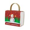 Caja de dulces navideña portátil, nueva, con cajón navideño, embalaje manual, caja de regalo