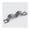 Sfgje1-Abrazadera Doble de Tubo de Acero Abrazadera para Tubo de Hierro Abrazadera de Doble Agujero para Tubo Tarjeta de Caballo Engrosada Abrazadera de Tubo de Acero en Forma de U