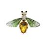 Nuevo resina transfronteriza abeja libélula insecto creativo diy accesorios de aleación salida de aire para coche material para funda de teléfono móvil