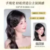 Flor de Rosa Moño para el Cabello Postizo Flor para el Cabello Pasador de Flor Herramienta de Peinado Trenzado Cabello de Princesa Postizo de Seda de Alta Temperatura