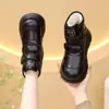 Botas Martin de moda y versátiles para niñas, nueva colección otoño/invierno 2026, suela suave, forro de felpa, cálidas, tobilleras de cuero, botas de nieve, a la moda