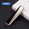 Isqueiro Recarregável Estilo Tiktok, Mini Portátil Presente Masculino, Criativo Moderno Silencioso Carregamento USB, À Prova de Vento